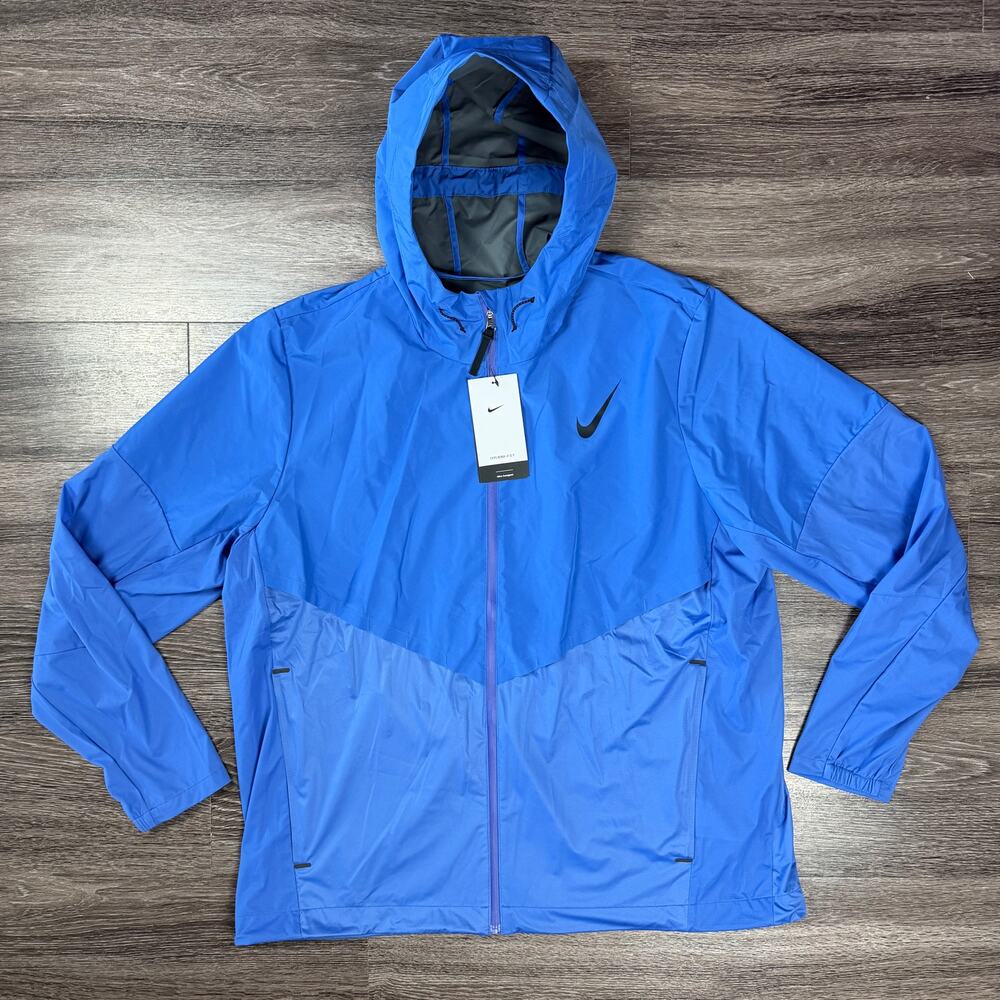 Nike AeroSwift Storm-FIT Aerogami Running Jacket Blue Men's XL NWT FZ9039-411